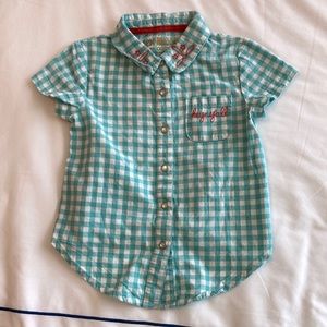 “Hey y’all” button down cowgirl shirt
